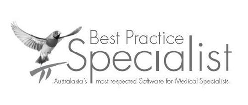 MEDICAL SPECIALISTS, BEST PRACTICE SPECIALIST AUSTRALIA'S MOST RESPECTED SOFTWARE FOR MEDICAL SPECIALISTS trademark