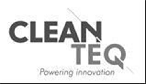 CLEAN TEQ POWERING INNOVATION trademark