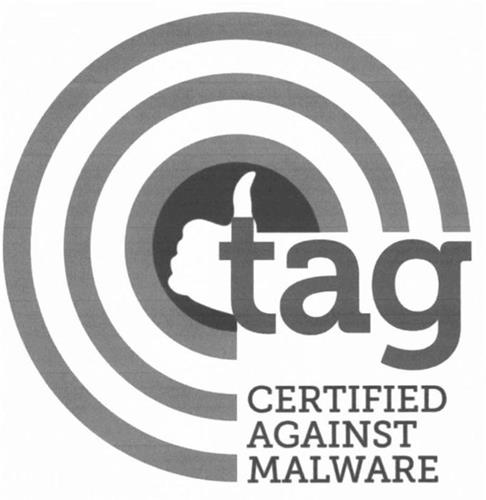 TAG CERTIFIED AGAINST MALWARE trademark