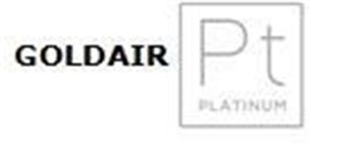 GOLDAIR PT PLATINUM trademark