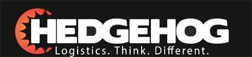 HEDGEHOG LOGISTICS. THINK. DIFFERENT. trademark