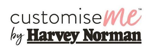 CUSTOMISE ME BY HARVEY NORMAN trademark