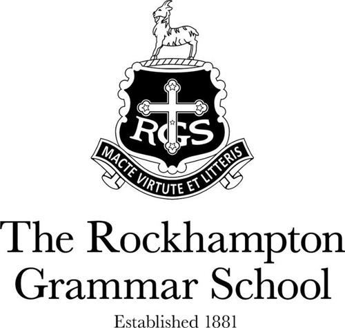 RGS THE ROCKHAMPTON GRAMMAR SCHOOL ESTABLISHED 1881 MACTE VIRTUTE ET LITTERIS trademark