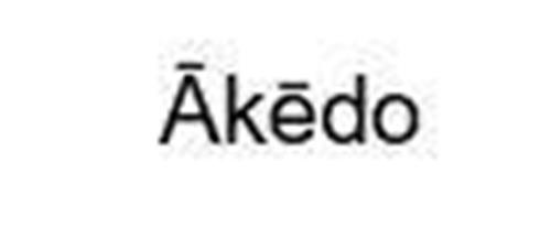 AKEDO trademark