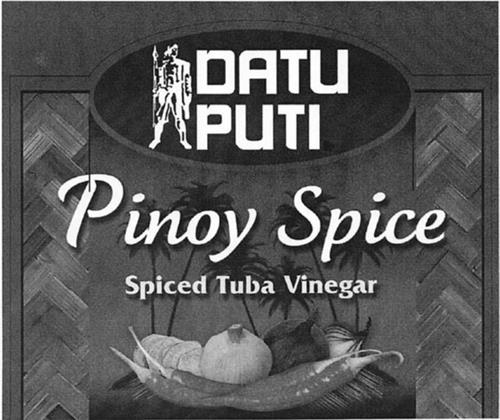 DATU PUTI PINOY SPICE SPICED TUBA VINEGAR trademark