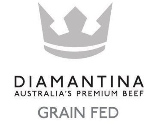 DIAMANTINA AUSTRALIA'S PREMIUM BEEF GRAIN FED trademark