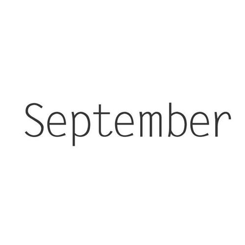 SEPTEMBER trademark