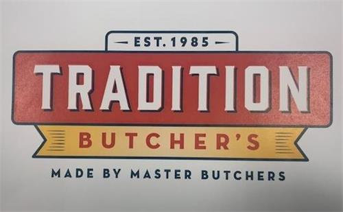 EST. 1985 TRADITION BUTCHER'S MADE BY MASTER BUTCHERS trademark