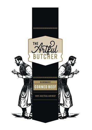 THE ARTFUL BUTCHER HANDMADE CORNED BEEF 100% AUSTRALIAN BEEF trademark