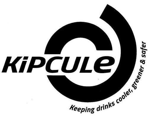 KIPCULE KEEPING DRINKS COOLER, GREENER & SAFER trademark