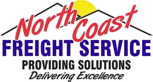 NORTH COAST FREIGHT SERVICE PROVIDING SOLUTIONS DELIVERING EXCELLENCE trademark