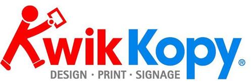 KWIK KOPY DESIGN PRINT SIGNAGE trademark