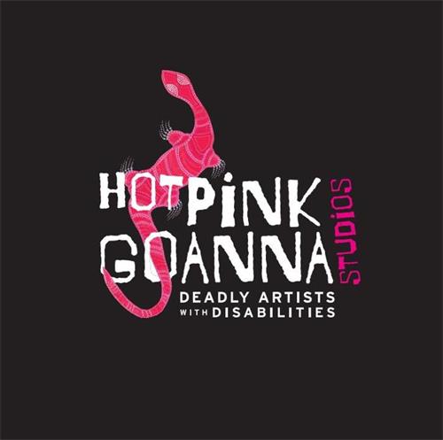 HOT PINK GOANNA STUDIOS DEADLY ARTISTS WITH DISABILITIES trademark