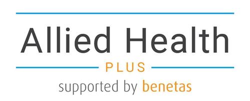 ALLIED HEALTH PLUS SUPPORTED BY BENETAS trademark