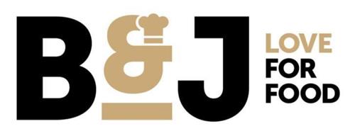 B&J LOVE FOR FOOD trademark