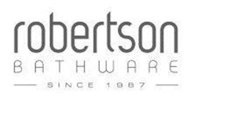 ROBERTSON BATHWARE SINCE 1987 trademark