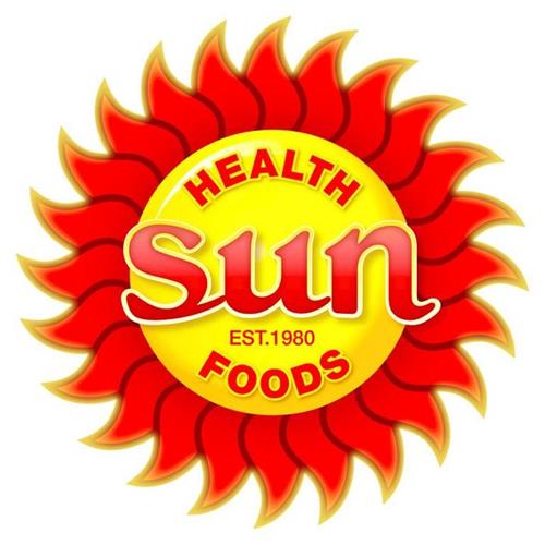 SUN HEALTH FOODS EST. 1980 trademark