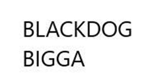 BLACKDOG BIGGA trademark