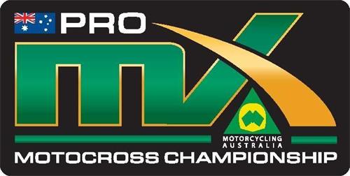 PRO MX MOTORCYCLING AUSTRALIA MOTOCROSS CHAMPIONSHIP trademark