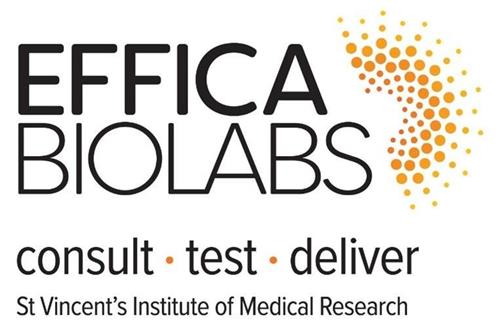 EFFICA BIOLABS CONSULT TEST DELIVER ST VINCENT'S INSTITUTE OF MEDICAL RESEARCH trademark