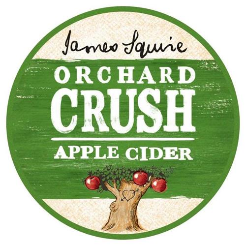 JAMES SQUIRE ORCHARD CRUSH APPLE CIDER trademark