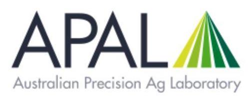 APAL AUSTRALIAN PRECISION AG LABORATORY trademark