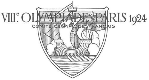 VIIIE. OLYMPIADE PARIS 1924 COMITÉ OLYMPIQUE FRANÇAIS trademark