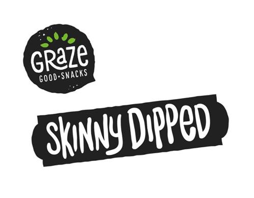 GRAZE GOOD SNACKS SKINNY DIPPED trademark