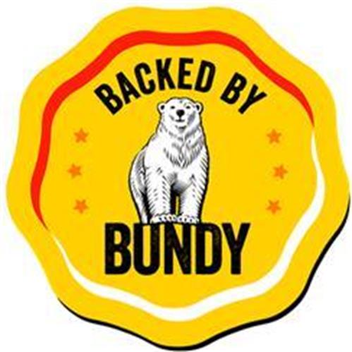 BACKED BY BUNDY trademark