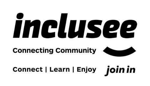 INCLUSEE CONNECTING COMMUNITY CONNECT LEARN ENJOY JOIN IN trademark