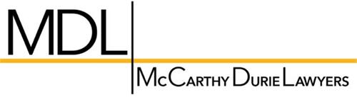 MDL MCCARTHY DURIE LAWYERS trademark