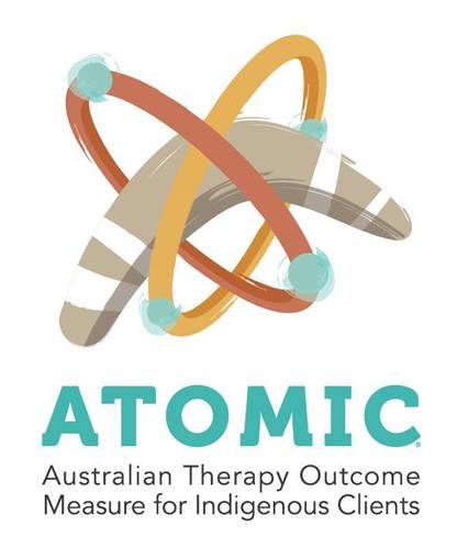 ATOMIC AUSTRALIAN THERAPY OUTCOME MEASURE FOR INDIGENOUS CLIENTS trademark