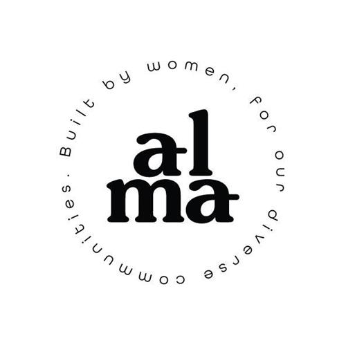 ALMA BUILT BY WOMEN, FOR OUR DIVERSE COMMUNITIES. trademark