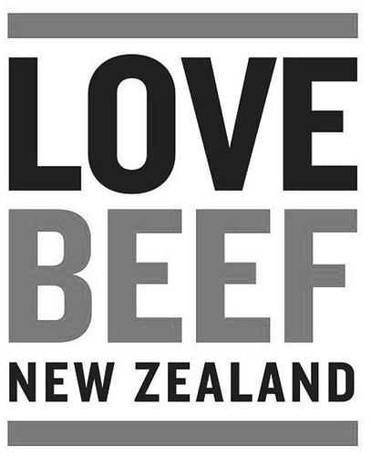 LOVE BEEF NEW ZEALAND trademark