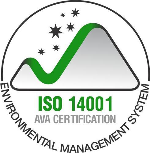 ISO 140011 AVA CERTIFICATION ENVIRONMENTAL MANAGEMENT SYSTEM trademark