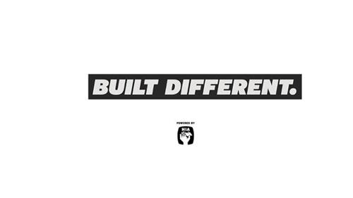 BUILT DIFFERENT.  POWERED BY HIA trademark