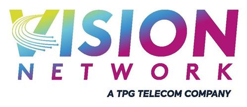 VISION NETWORK A TPG TELECOM COMPANY trademark