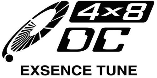 4X8 DC EXSENCE TUNE trademark