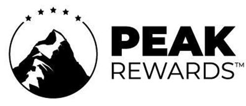 PEAK REWARDS trademark