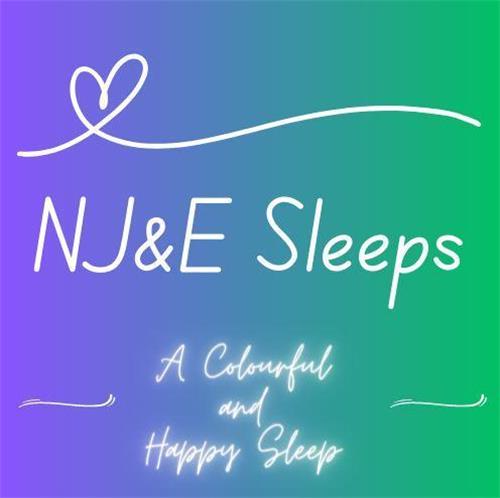 NJ&E SLEEPS A COLOURFUL AND HAPPY SLEEP trademark