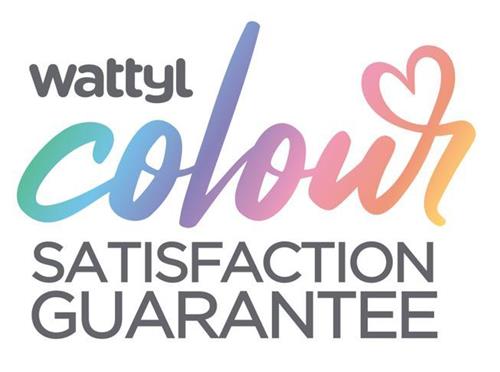 WATTYL COLOUR SATISFACTION GUARANTEE trademark