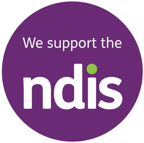 WE SUPPORT THE NDIS trademark