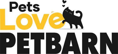 PETS LOVE PETBARN trademark