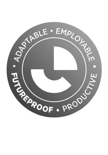 ADAPTABLE EMPLOYABLE PRODUCTIVE FUTUREPROOF trademark