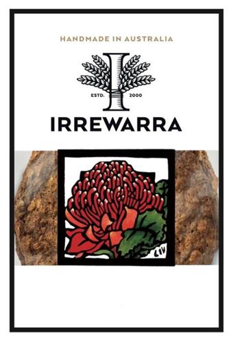 I IRREWARRA ESTD. 2000 HANDMADE IN AUSTRALIA LIV trademark