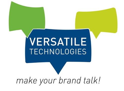 VERSATILE TECHNOLOGIES MAKE YOUR BRAND TALK! trademark