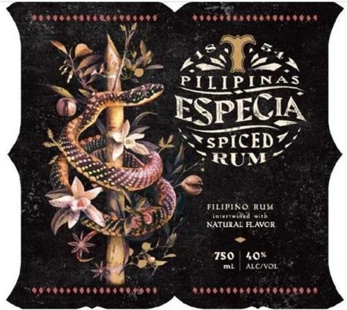 T 1854 PILIPINAS ESPECIA SPICED RUM trademark