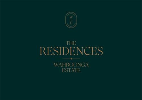 WE THE RESIDENCES WAHROONGA ESTATE trademark