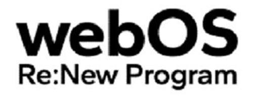 WEBOS RE:NEW PROGRAM trademark