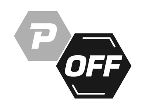 P OFF trademark